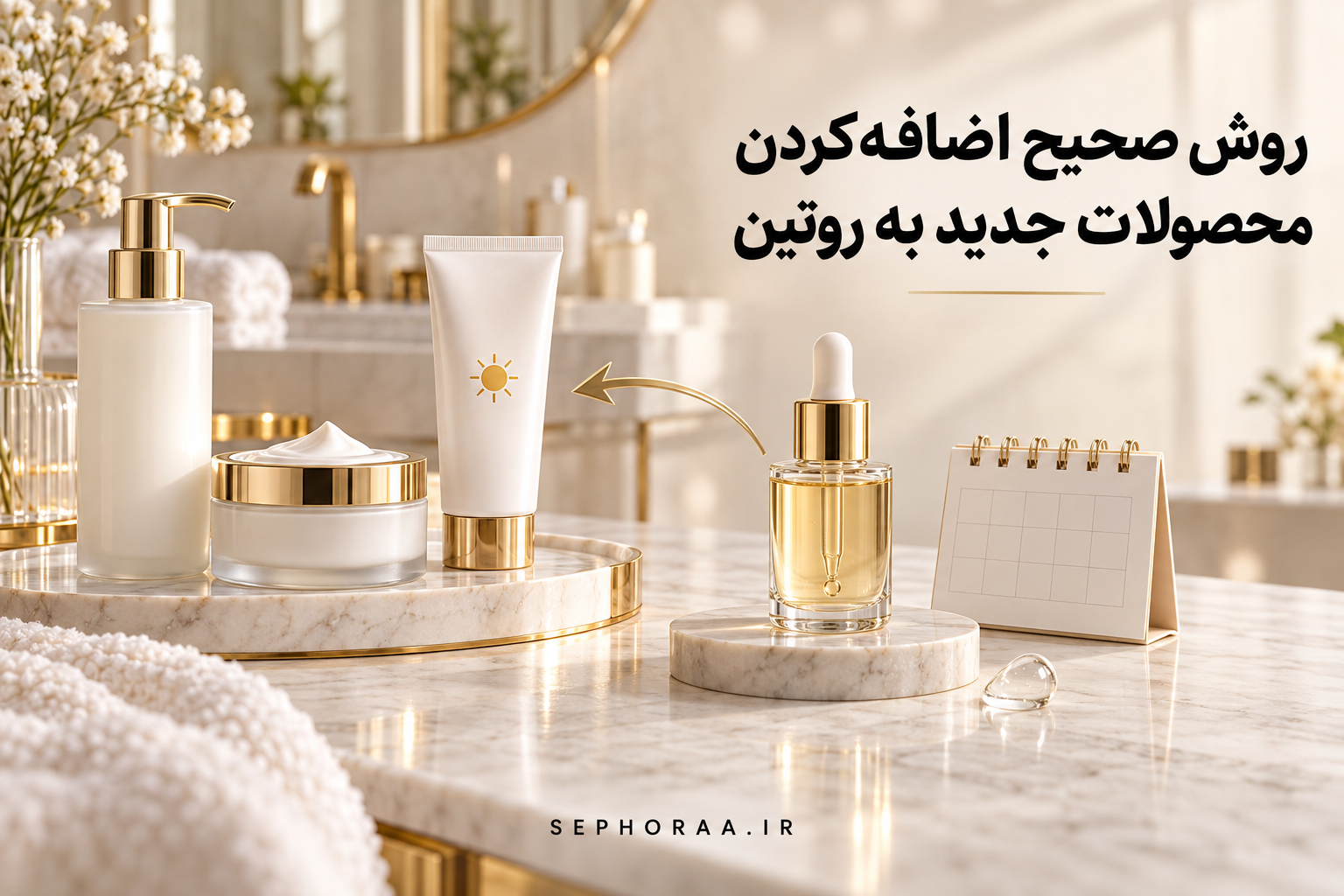 روش صحیح اضافه‌کردن محصولات جدید به روتین