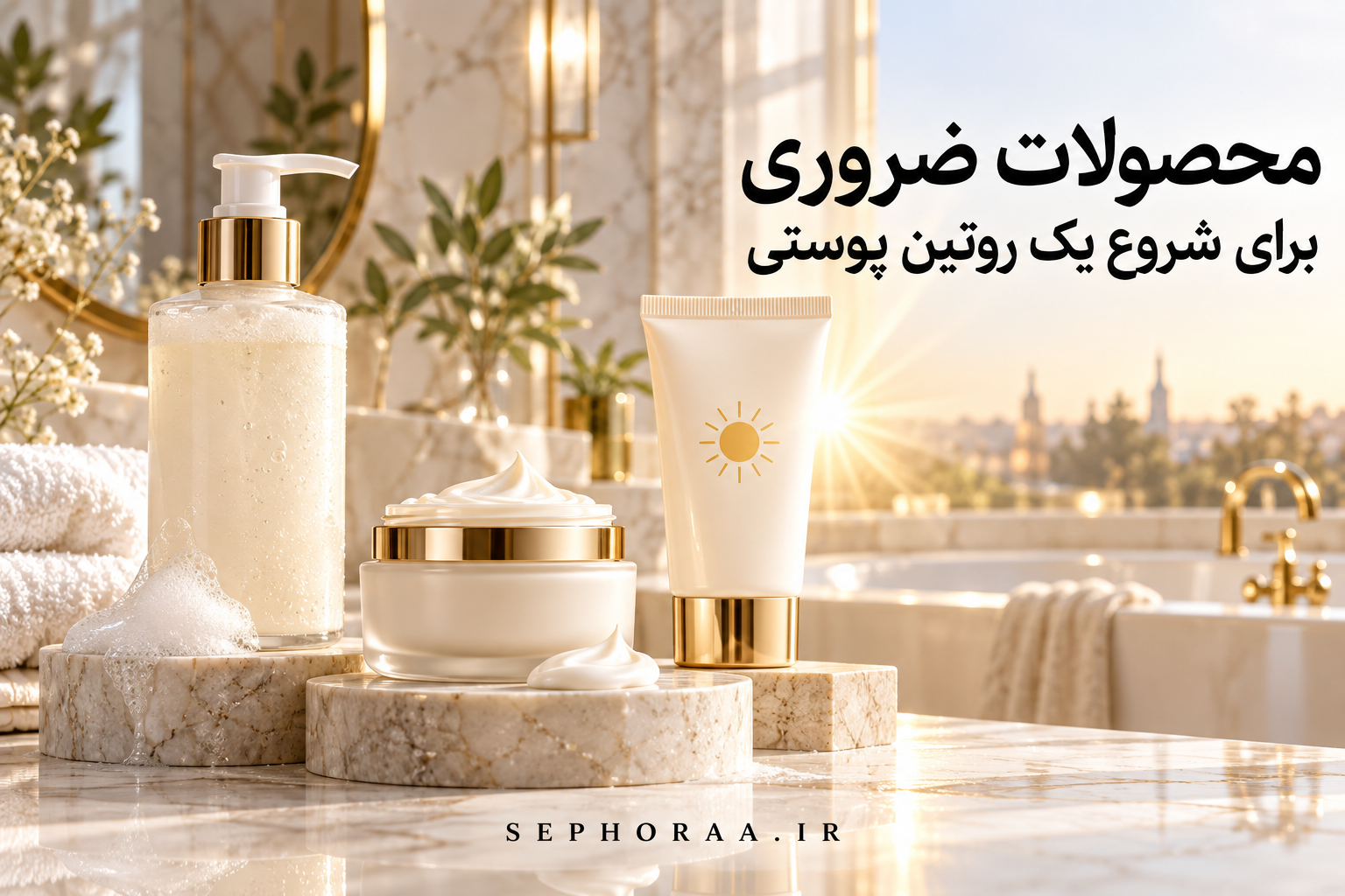 محصولات ضروری برای شروع یک روتین پوستی
