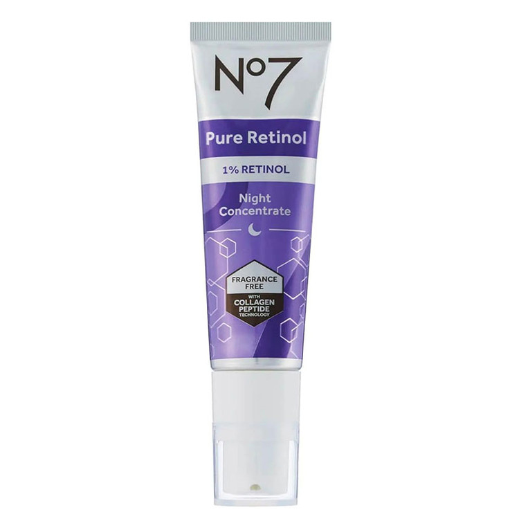 کنسانتره شب رتینول خالص و قوی 1% نامبر سون No7 Pure Retinol 1% Retinol Night Concentrate