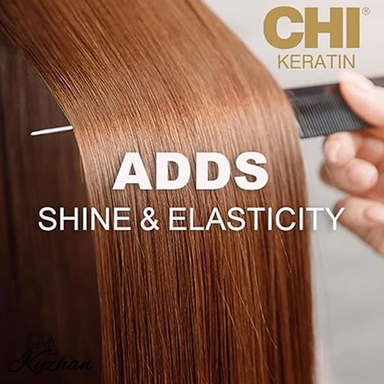 سرم کراتین و ابریشم CHI Keratin Silk Infusion حجم 15 میل؛ سرم بدون آبکشی برای افزایش نرمی و درخشندگی، بهبود حالتپذیری و کمک به کنترل وز مو.