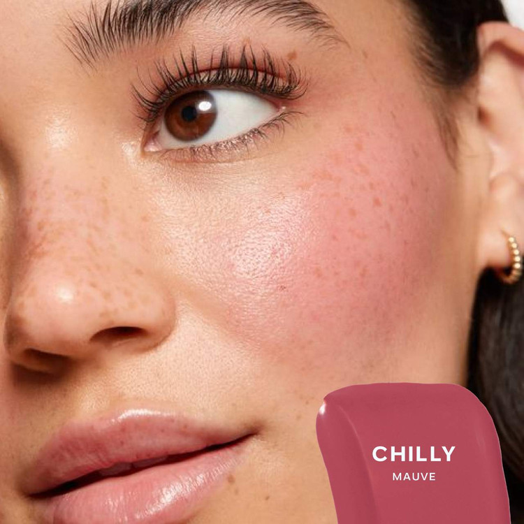رژگونه مایع سای Saie Dew Blush رنگ Chili ا حجم 12 میل فولسایز