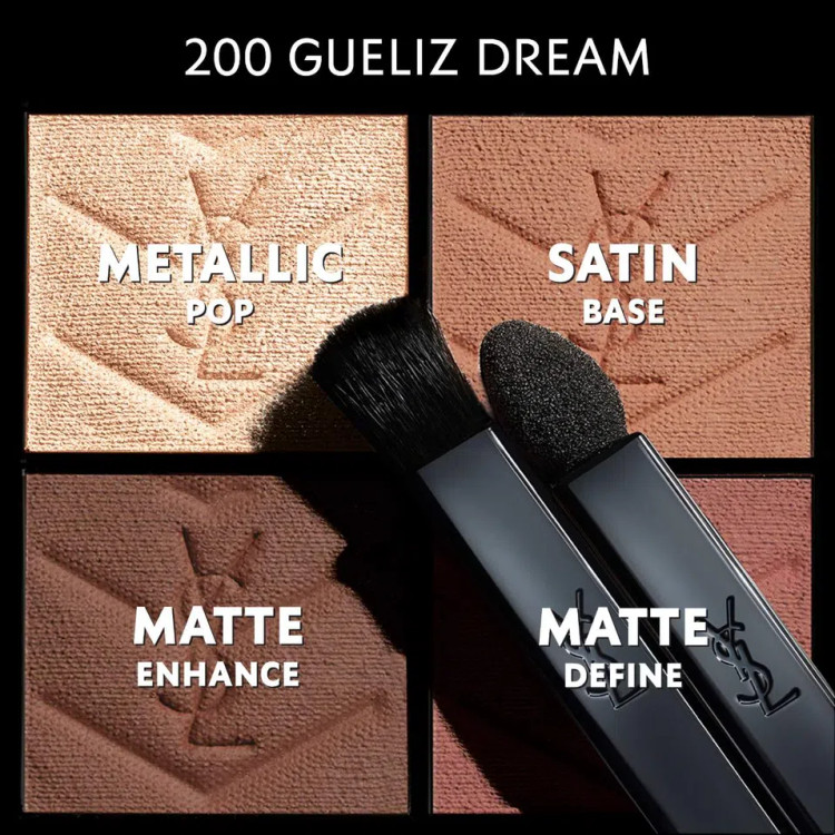 پالت سایه چشم ایو سن لورن مینی کلاچ مدل YSL Couture Mini Clutch شماره 200 Gueliz Dream